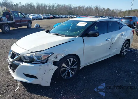 2016 Nissan Maxima 3.5 S из США, поврежденный, VIN 1N4AA6AP2GC408420